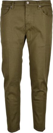 Dondup Brighton Jeans - Heren - Slim Fit Jeans - Groen - W30 - Katoen - Jeans