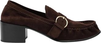Miu Miu Mocassins - Dames - Loafers - Bruin - 38 EU - Schoenen