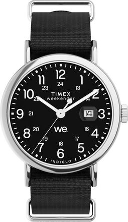 Timex Weekender Main Line Mens Black Watch TW2W86100 material_Fabric - One Size