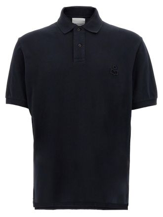 Afko Polo Shirt Man anthracite | ISABEL MARANT Official