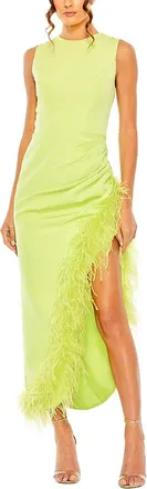 Mac Duggal Faux Wrap Gown