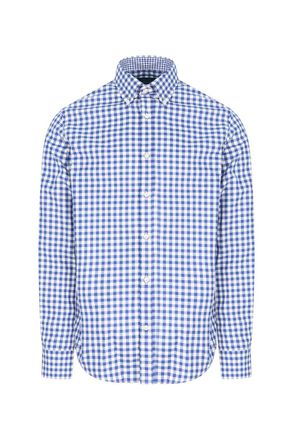 Paul & Shark Cotton twill shirt Size: 43, colour: BLUE