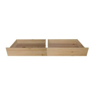 Muemue Cajones set de 2 cama madera pino 24,8x94x62cm