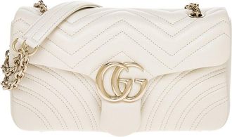Gucci Gg Marmont Medium Leather Shoulder Bag