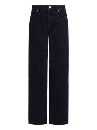 12 Storeez wide-leg jeans - women - Regenerative Cotton - 28/30 - Black