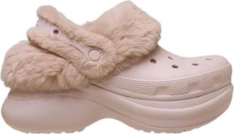 Crocs Bae Lined Clog - Dames - Klompen - Roze - 38 EU - Schoenen