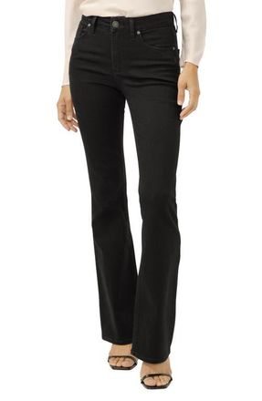 Silver Jeans Co Avery High Waist Slim Bootcut Jeans in Black at Nordstrom, Size 3031