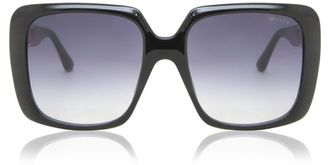 Guess GU7689 01B Womens Sunglasses Black Size 55