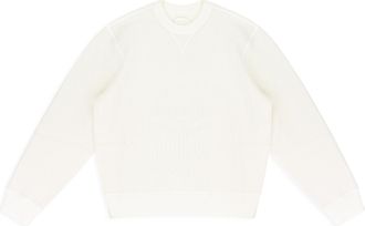 Aimé Leon Dore CREAM MERINO WAFFLE CREWNECK SWEATER