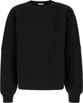 Saint Laurent Stijlvolle Sweatshirts voor een Trendy Look - Heren - Sweatshirts - Zwart - L - Hoodies & sweatvesten