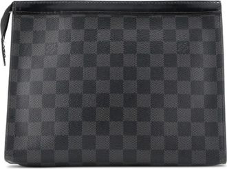 Louis Vuitton Pochette Voyage Damier Graphite MM clutch bag - Zwart