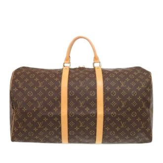 Louis Vuitton Pre-owned Keepall 55 - unisex - Louis Vuitton Vintage - Vintage Weekend Bags - Brown - ONE SIZE - Pre-owned