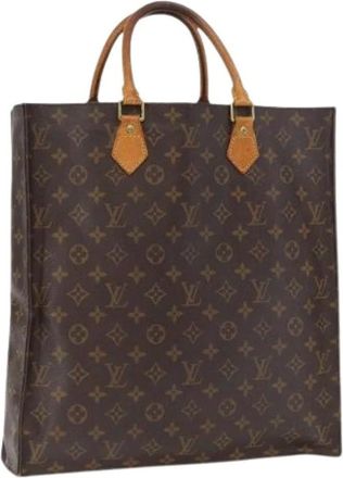Louis Vuitton Pre-owned Tote Bags, female, Brown, Size: ONE SIZE Pre-owned Canvas Tote Bag