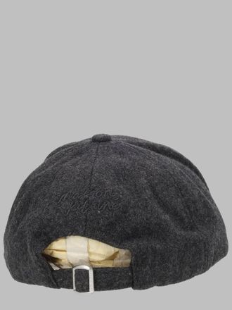 Maison Kitsun&eacute; MRUAH06WB0062_P190 Baseball Cap - Gray