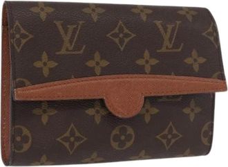 Louis Vuitton Pre-owned Wallets, female, Brown, Size: ONE SIZE Pre-owned Canvas Wallet
