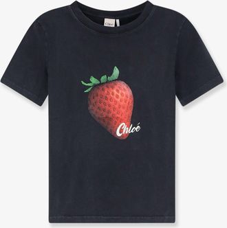 Chlo&eacute; T-shirt in cotone - CHLOE - gender_Woman