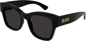Gucci Vierkante zonnebril Gg 1789S Stijl - Dames - Zonnebrillen - Zwart - 53 MM - Accessoires