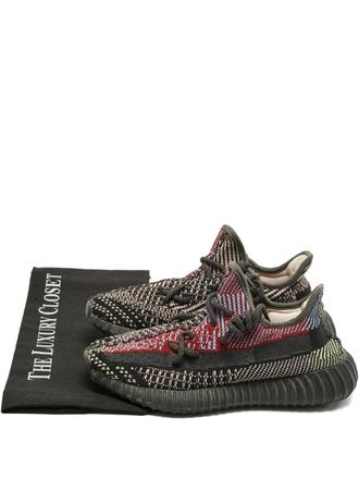 Yeezy by Kanye West x Yeezy x Adidas knit boost shoes - women - Polyester/Fabric/Rubber - 37.5 - Black