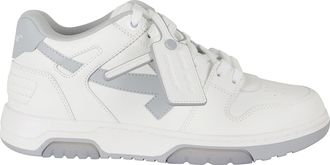 Off-white White Out Of Office Arrow Leather Sneakers