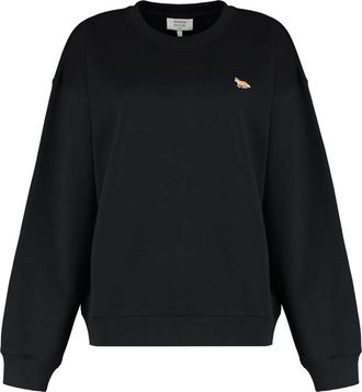 Maison Kitsun&eacute; Mujer, Sudaderas, Negro, Talla: L