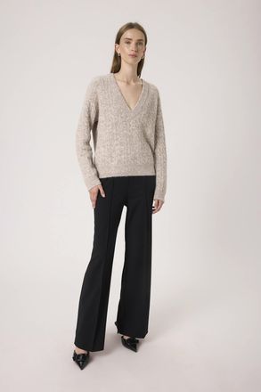 Soaked In Luxury Pullover SLVespera Pullover Regular fit sand