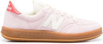 New Balance Lace-Up Trainers with Logo Patch