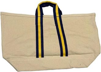 Puebco Library College Tote Bag in Black X Yellow at Nordstrom