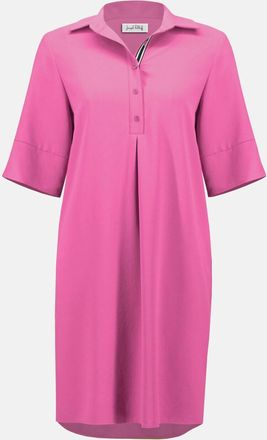 Joseph Ribkoff Womens Knee-Length Shirt Dress In Bubble Gum
