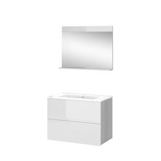 Vicco Conjunto De Muebles De Ba&ntilde;o Izan, Blanco, 3 Partes