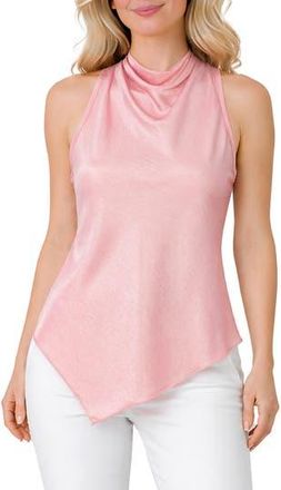 Tash And Sophie High Cowl Neck Tank in Rose at Nordstrom Rack, Size X-Large