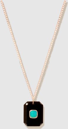 Pascale Monvoisin Collier Anton Black Onyx N&deg;2 Noir