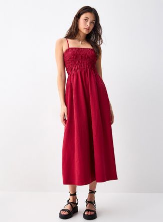 Twik Womens Smocked bust dress