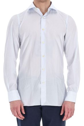 Finamore Napoli Line Micro Check Tailored Shirt