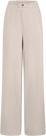 Riani Jersey Broek - Dames - Wijde Broeken - Grijs - XL - Polyester - Broeken