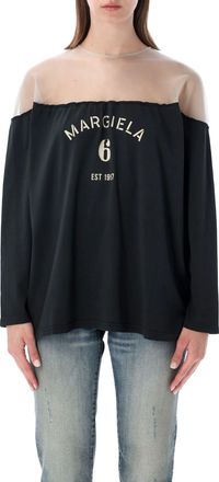 Maison Margiela Off Shoulder Tshirt