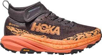 Hoka One One Womens Speedgoat 6 Mid Gtx Shoe In Galaxy Guava