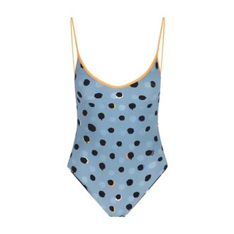 Fendi Falena Dots One-piece - female - Fendi - Swimsuits - Multicolor - XS - Swimwear
