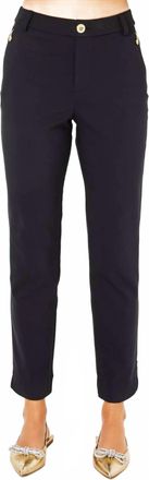 Lilly Pulitzer Ana High Rise Pants In Noir