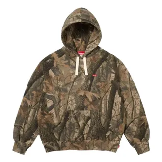 SUPREME SS26 Small Box Drawcord Hooded Sweatshirt Realtree Hardwoods Camo SUP-SS26-021-RELTREHRDWODCAMO