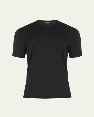 Cesare Attolini Mens Cotton Crew T-Shirt