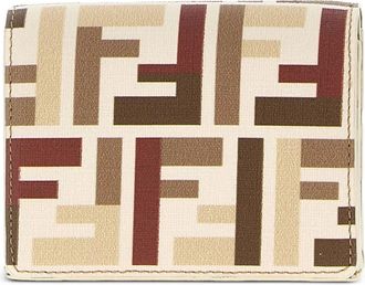 Fendi Portafoglio tri-fold mini - Toni neutri