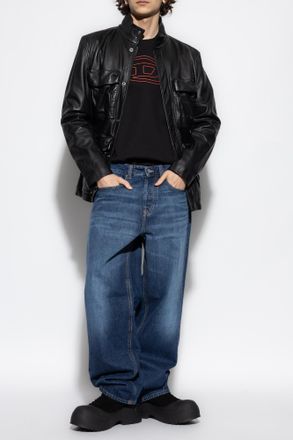 Diesel Jeans 2001 D-MACRO, Mens, Navy Blue
