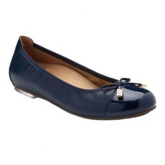 Vionic Womens Minna Ballet Flat In Navy