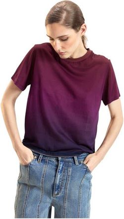 Cynthia Rowley Everyday Tee in Bordeaux Gradient at Nordstrom, Size X-Small