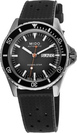 Mido Ocean Star Tribute Gradient Grey Dial Rubber Strap Mens Watch M026.830.17.081.00