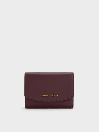 Charles & Keith Briony Curved Flap Wallet