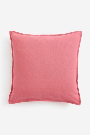 H&M Kissenh&uuml;lle aus Leinenmix - Tiefrosa