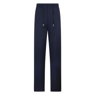 Billionaire Boys Club Straight Trousers, male, Blue, Size: 2XL Wool Drawstring Trousers