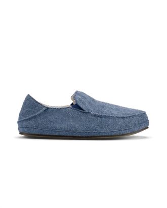 Olukai Womens Nohea Hulu Terry Cloth Slippers In Navy