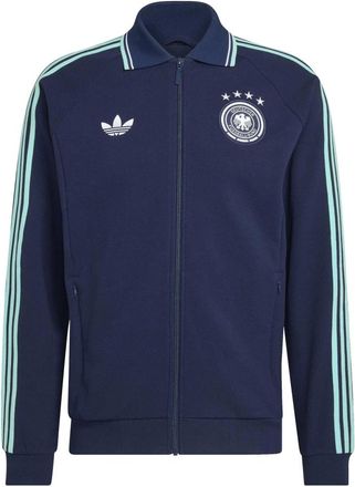 adidas Fitness, Heren, Blauw, M, Katoen, DFB A OG Jacket